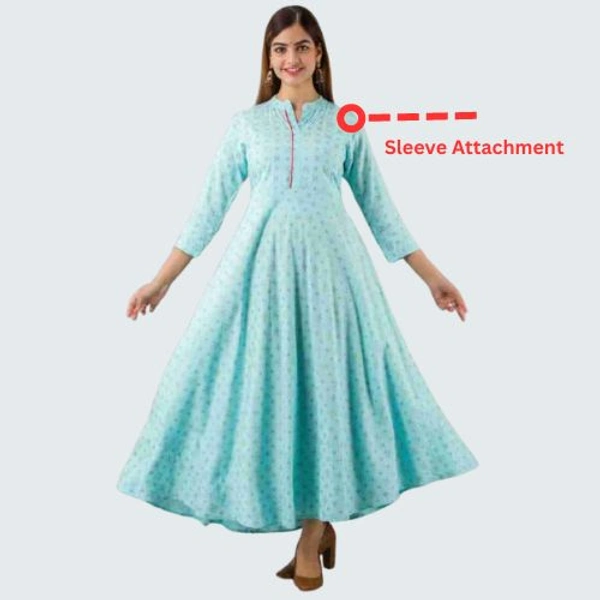 Ladies Top Sleeves Attachment 