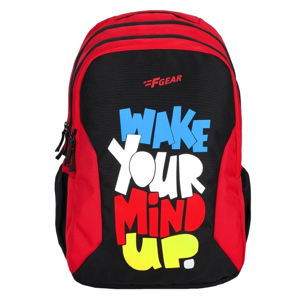 Diamond Black Red 26L Backpack- Colour: RED & BLACK