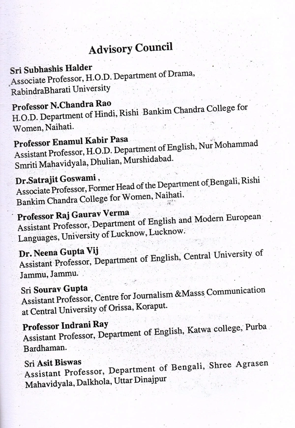 Theatre Dunia - Vol. 6 - Issue - 1, August, 2018