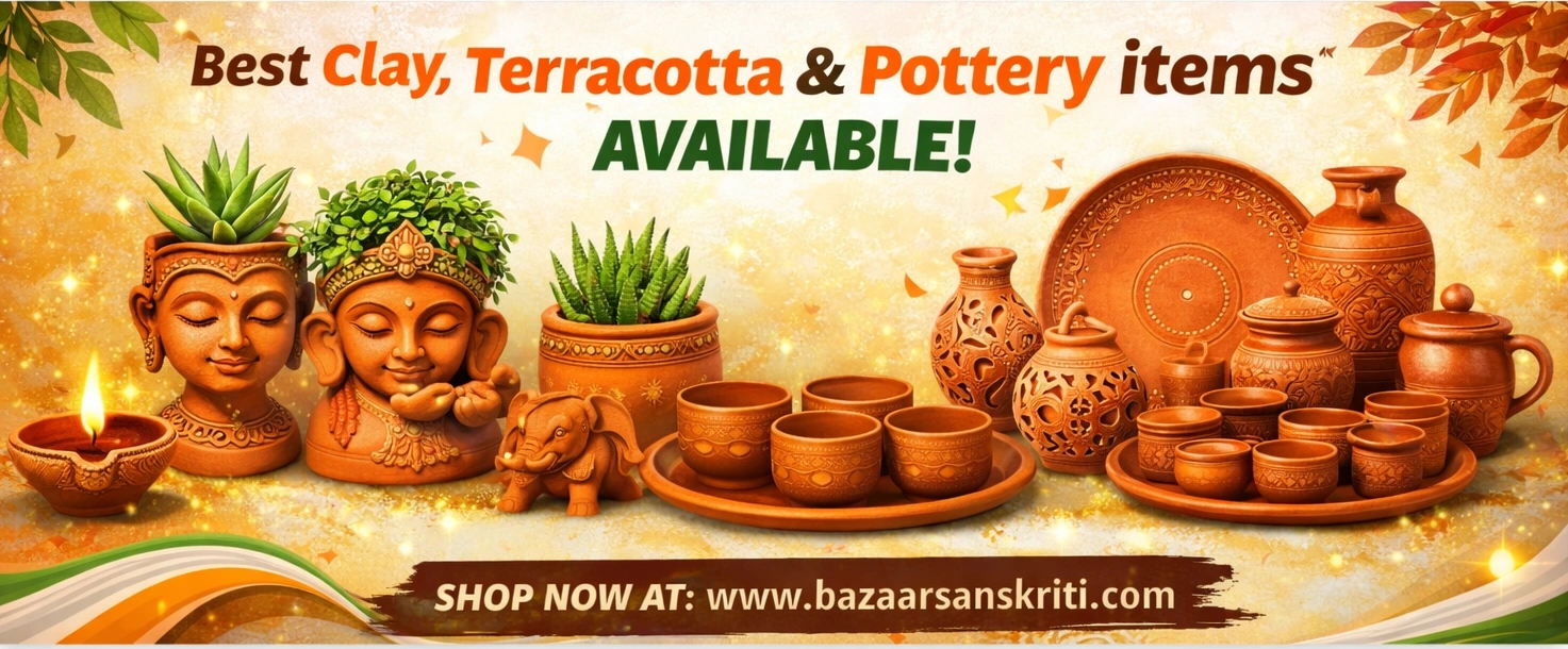 Clay, Terracotta & Pottery items