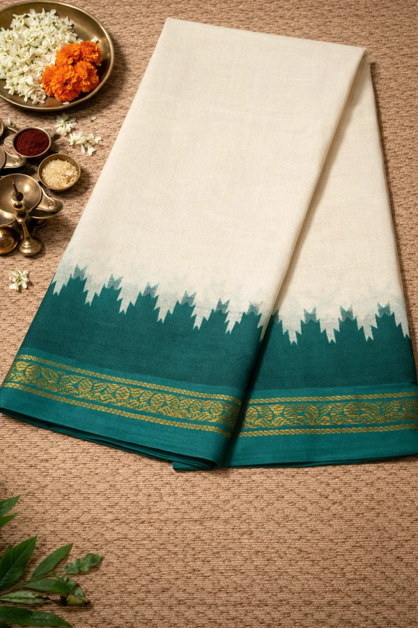 Kanchi Cotton Printed Saree