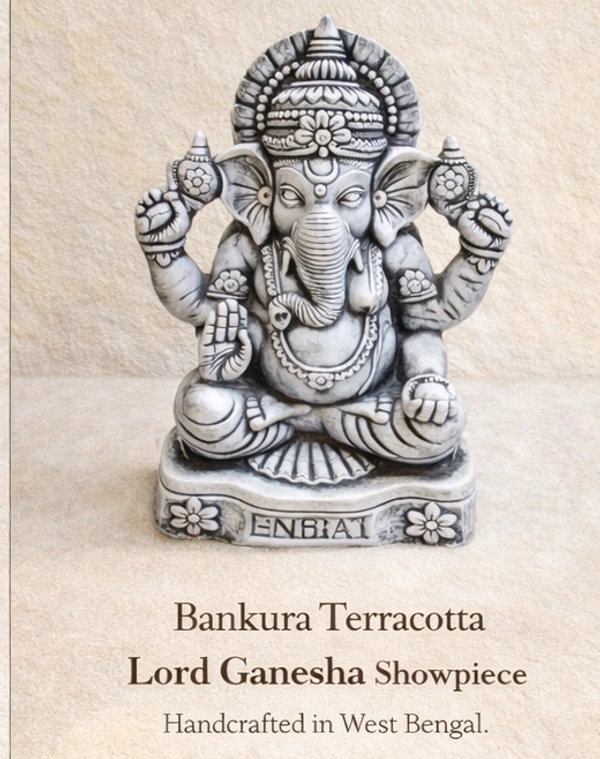 Bankura Terracotta Lord Ganesha Showpiece