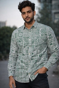 Urban Style With Tribal Shirt
