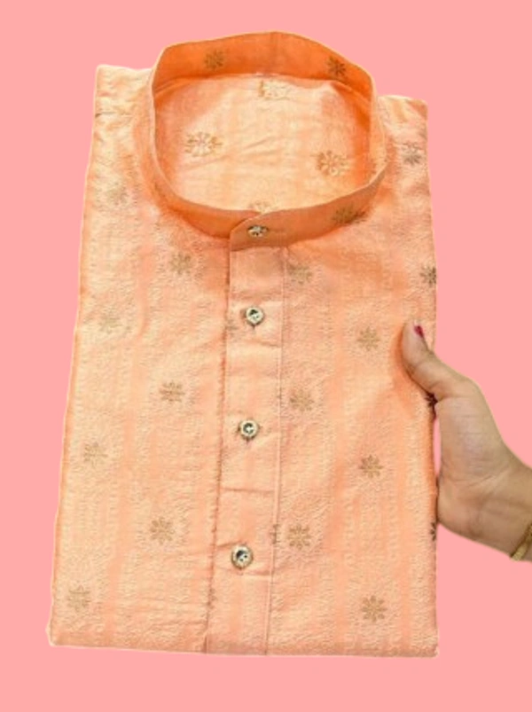 Star Gold Colour Kurta For Men - 38