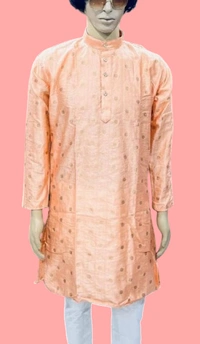 Star Gold Colour Kurta For Men - 42