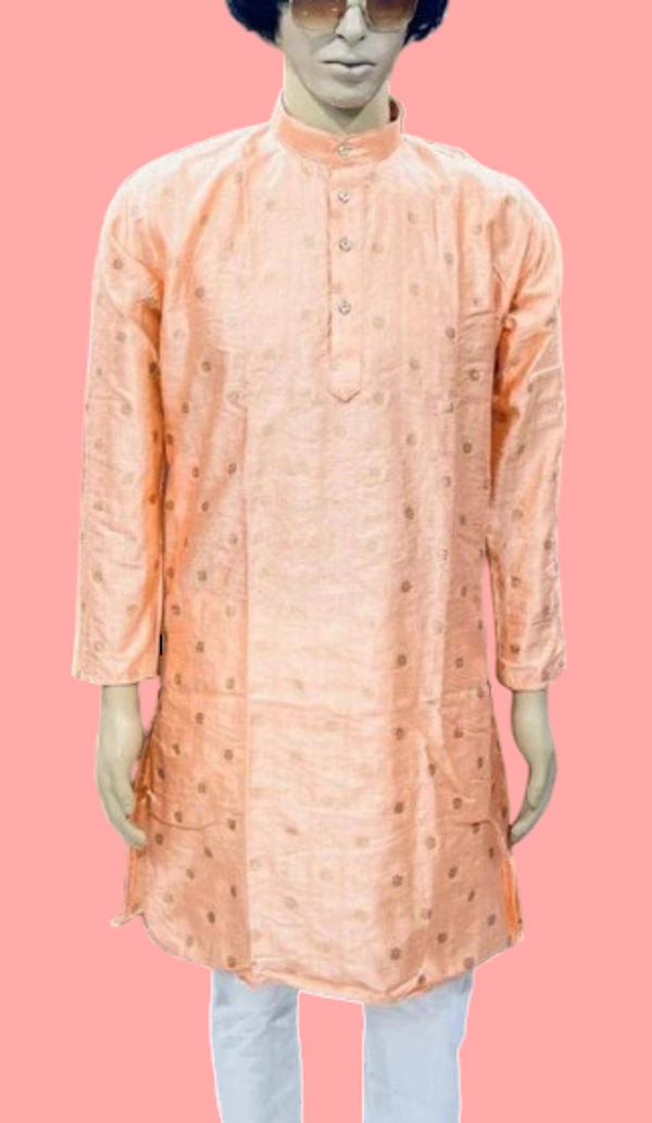 Star Gold Colour Kurta For Men - 42