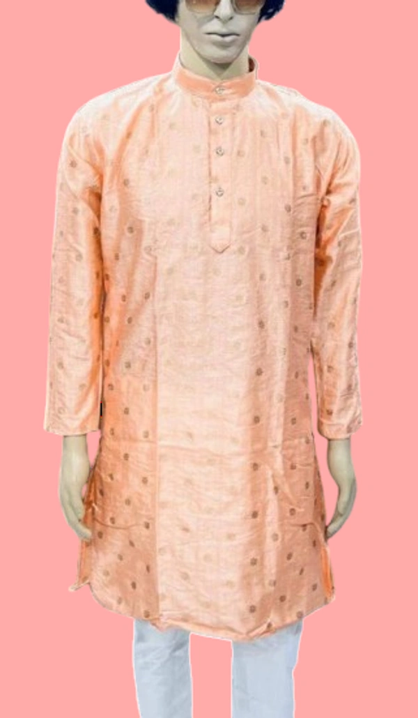 Star Gold Colour Kurta For Men - 38