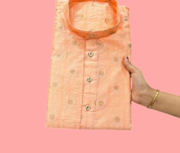 Star Gold Colour Kurta For Men