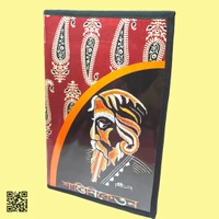 Batik Printed Rabindra Nath Tagore File Folder
