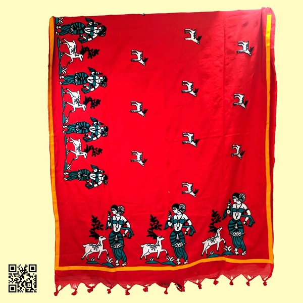 Shakuntala design hand woven saree