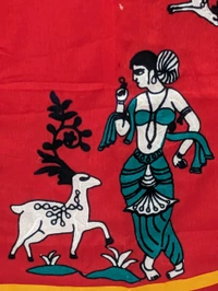 Shakuntala design hand woven saree