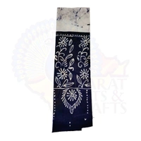 Blue & White Batik Printed Pure Cotton Uttorio