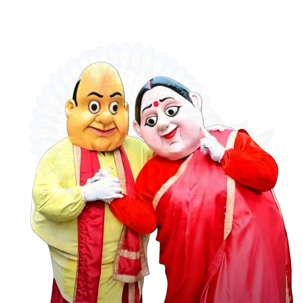 Gopal Bhar and his Wife Dress With Fiber Musk - Free