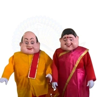 Gopal Bhar and his Wife Dress With Fiber Musk - Free