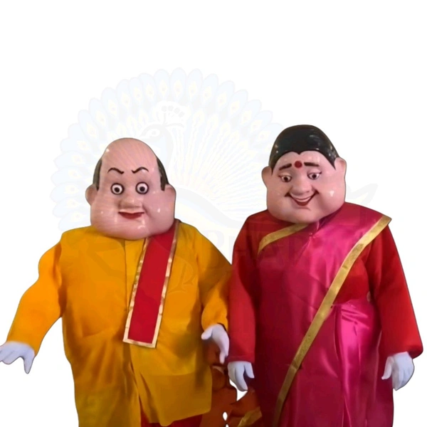 Gopal Bhar and his Wife Dress With Fiber Musk - Free