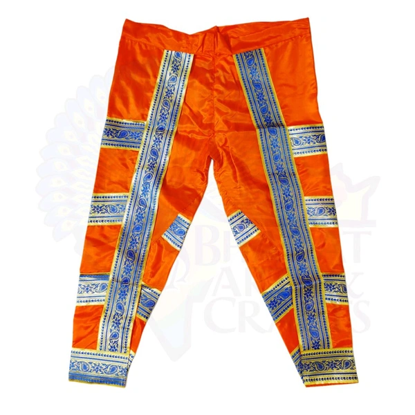 Bharatanatyam Dance Costume for Women (Traditional Silk) - 40 (Free Size)