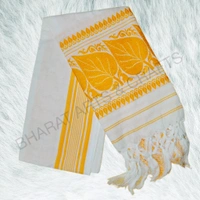 Assamese Betel leaves Design Poly cotton Bihu Gamcha/Uttorio