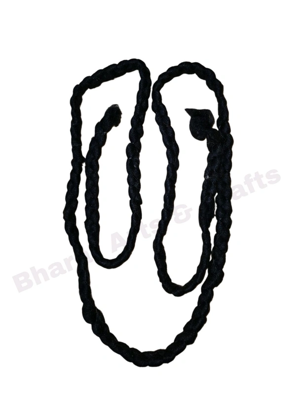 Crepe Hair – Black (37.5 cm)