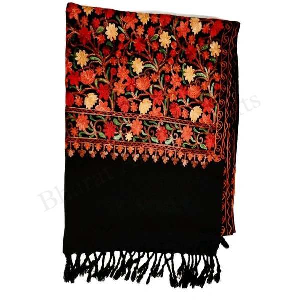 Kashmiri Embroided Woolen Shawl/Stole