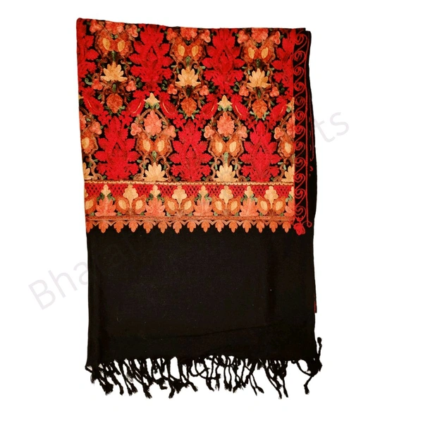 Kashmiri Embroided Woolen Shawl/Stole