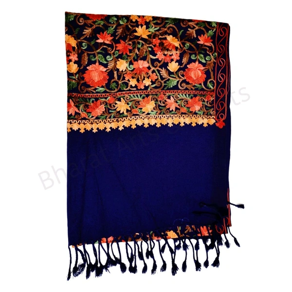 Kashmiri Embroided Woolen Shawl/Stole
