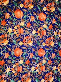 Kashmiri Embroided Woolen Shawl/Stole