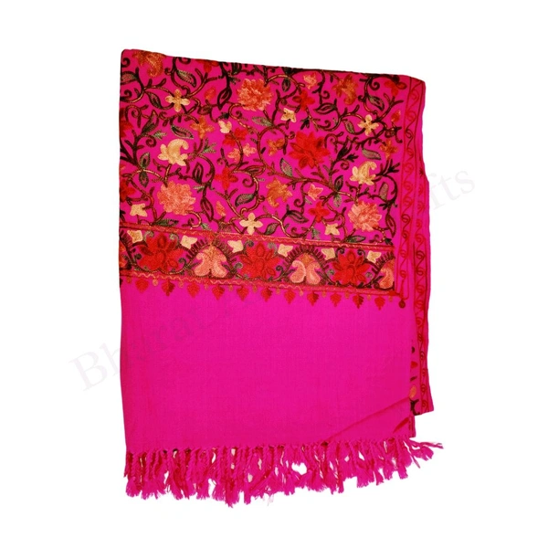 Kashmiri Embroided Woolen Shawl/Stole