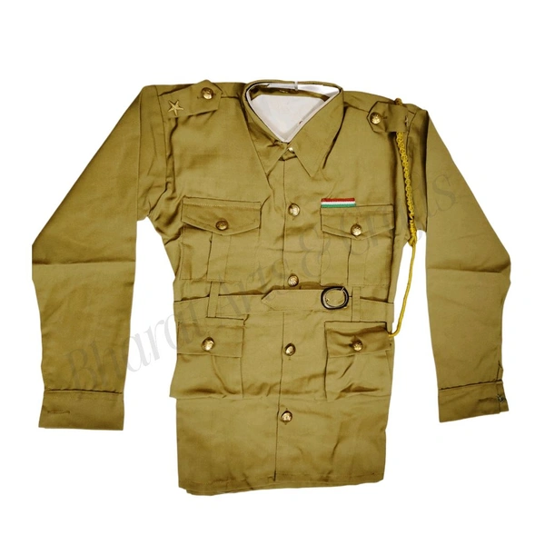 Police Khaki Uniform/Vardi Set For Kids