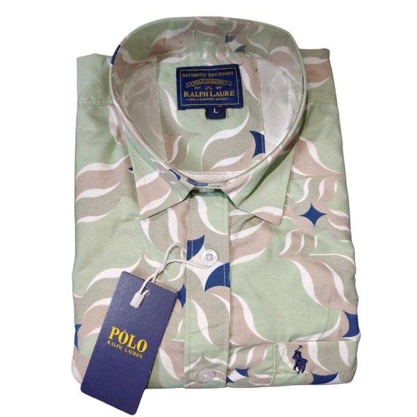 Multicolered Regular Fit Printed Shirt - XL