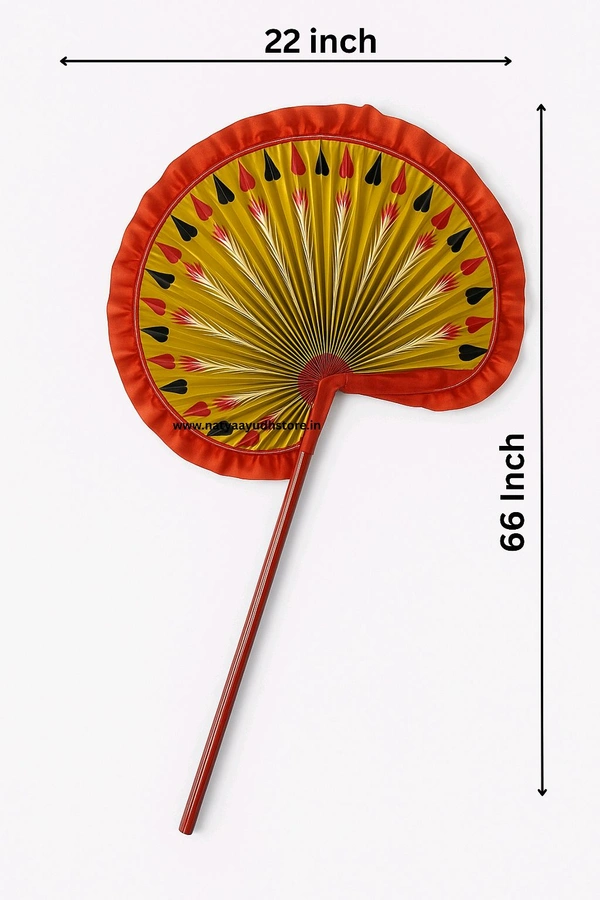 Talpatar Haat Pakha – Handmade Traditional Palm Leaf Fan (1 Piece)