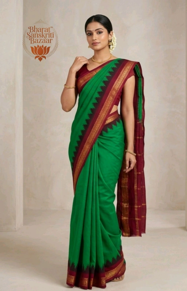 Kanchi Cotton Printed Saree