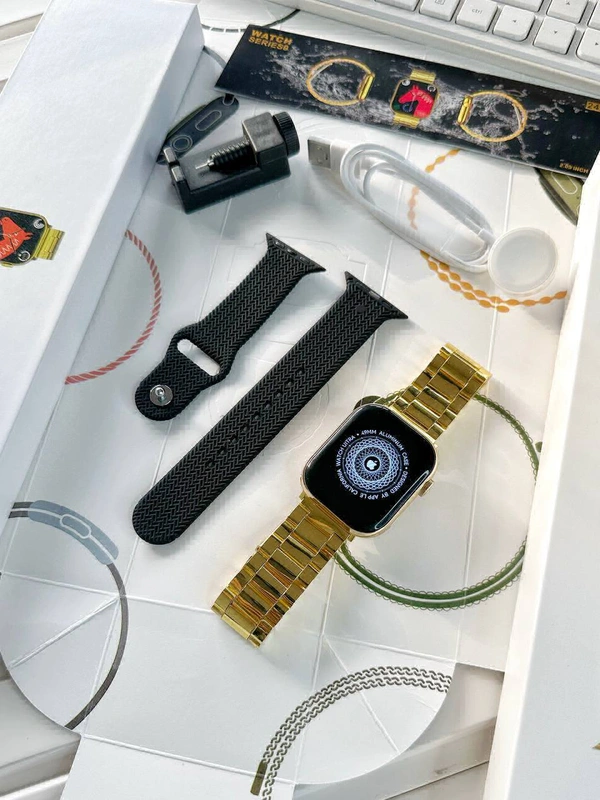 Apple Org. Logo Golden Watch {24k Gold PREMIUM}