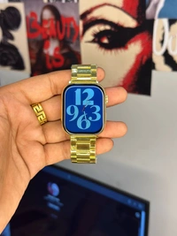 Apple Org. Logo Golden Watch {24k Gold PREMIUM}
