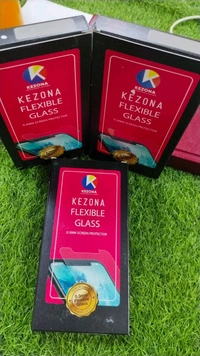 KEZONA 0.3 MM FLEXIBLE TEMPERED Glass ( With 10pc Box Packing )