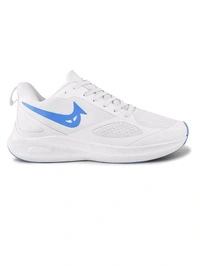 Turnx- Men Les Up Comfortable Lightweight Sport Shoes  - 8, White