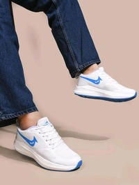 Turnx- Men Les Up Comfortable Lightweight Sport Shoes  - 8, White