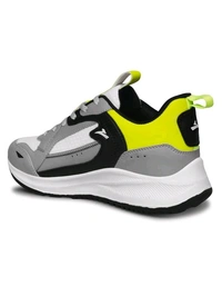 Combit-men Color Block Gray Lece Suport Shoe - 8, Black