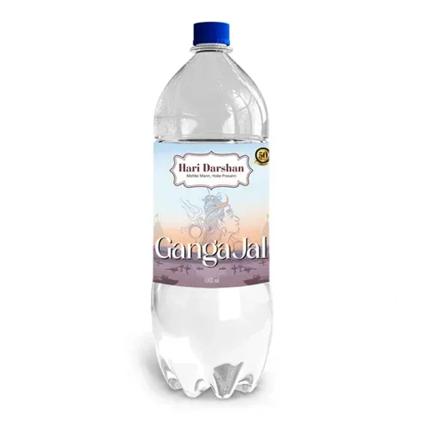 Hari darshan Ganga Jal - 1000ml - 100% GANGAJAL, 1 LITER