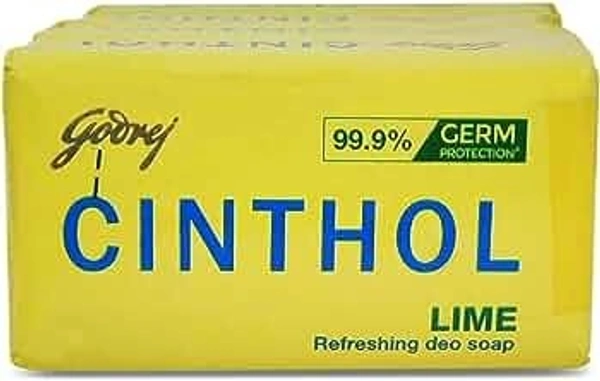 Cinthol Lime Refreshing Deo Soap (4X75g), 300g