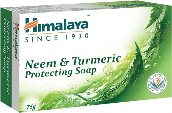 Himalaya Neem and Turmeric Soap, 75g - 75g