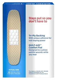 Band - Aid Brand Tru - Stay Sheer Strips Adhesive Bandages for First Aid and Wound Care, All One Size, 40 ct - 30 Pcs