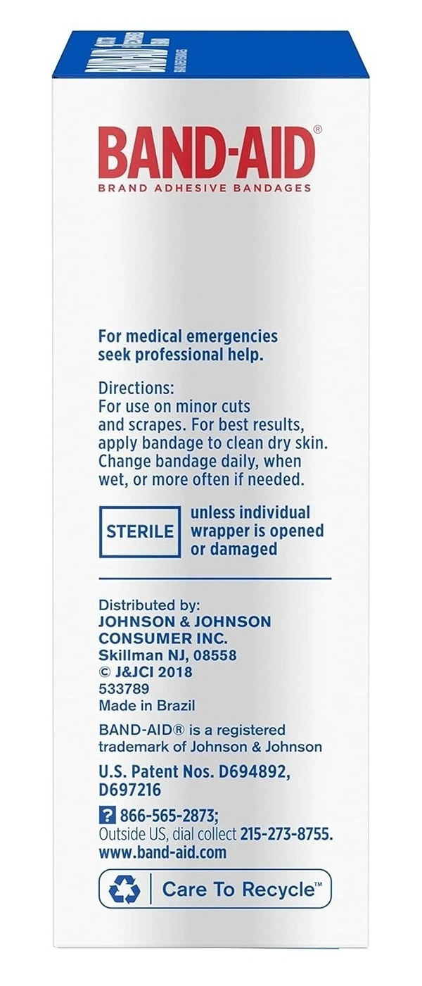 Band - Aid Brand Tru - Stay Sheer Strips Adhesive Bandages for First Aid and Wound Care, All One Size, 40 ct - 30 Pcs