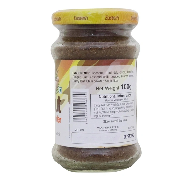 Eastern Coconut Chutney Powder, 100g - 100g