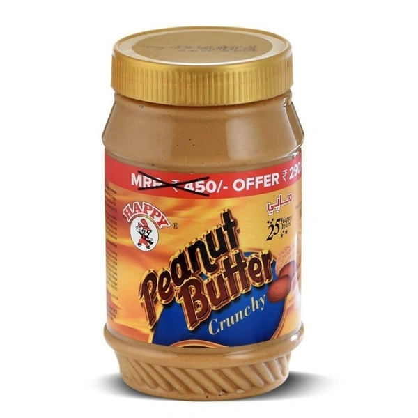 Happy Peanut Butter Crunchy, 1 kg - 1 kg