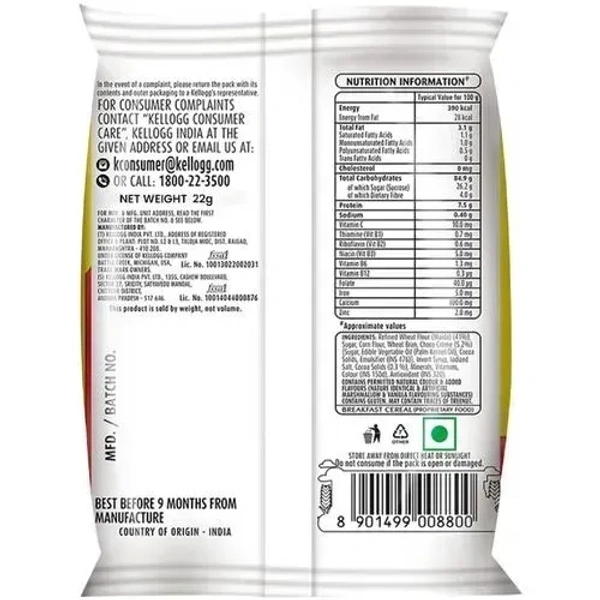Kellogg's Chocos Pouch, 26g - 22g