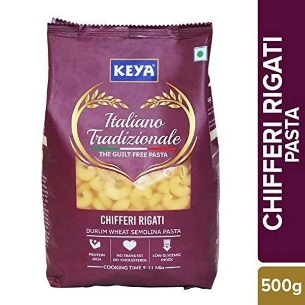 Keya Chifferi Rigati, 500g - 500g
