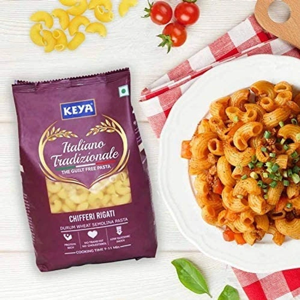 Keya Chifferi Rigati, 500g - 500g