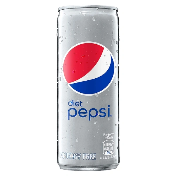 Pepsi Diet Soft Drink 250ml - 250ml
