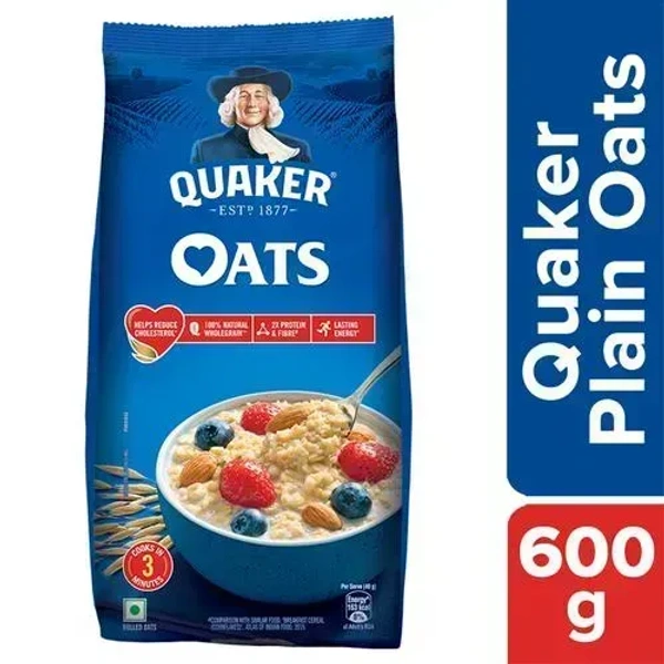 Quaker Wholegrain Oats, 600g - 600g