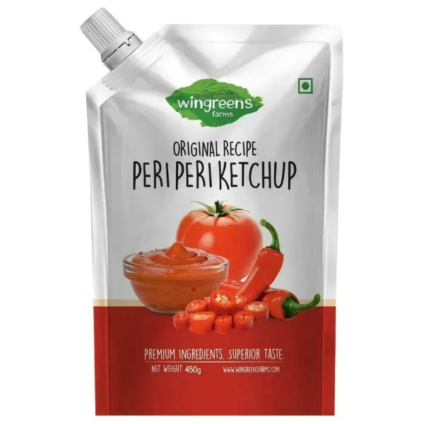 Wingreens Peri Peri Ketchup, 450g - 450g